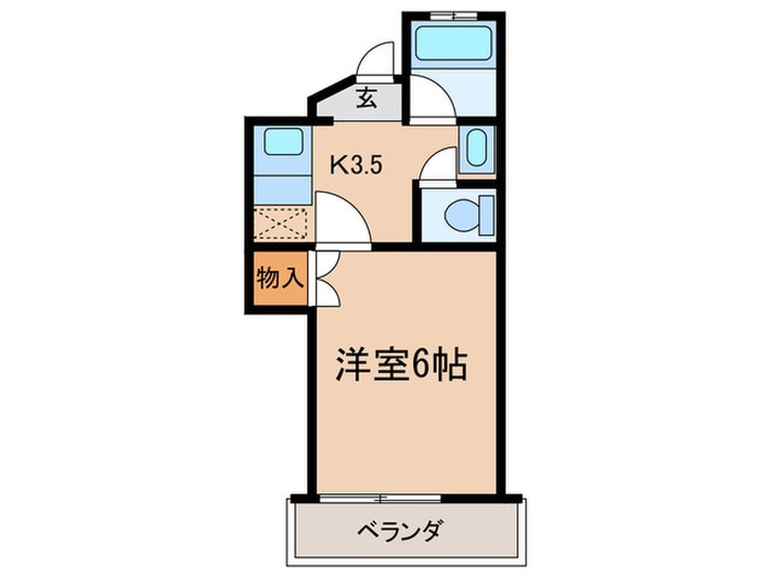 日和ﾋﾞﾚｯｼﾞの物件間取画像