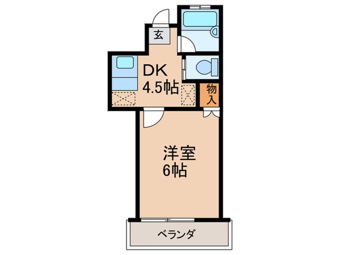 日和ﾋﾞﾚｯｼﾞの物件間取画像