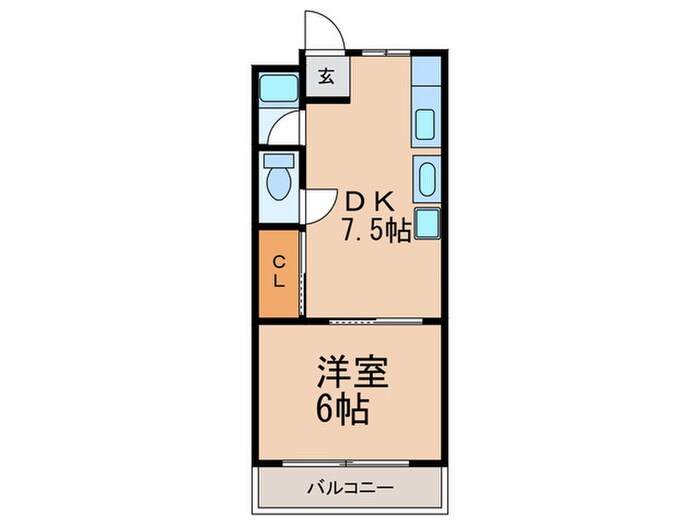 清和マンションの物件間取画像