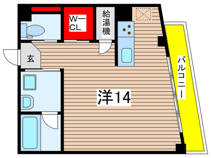 シャトレ北山(625)の物件間取画像