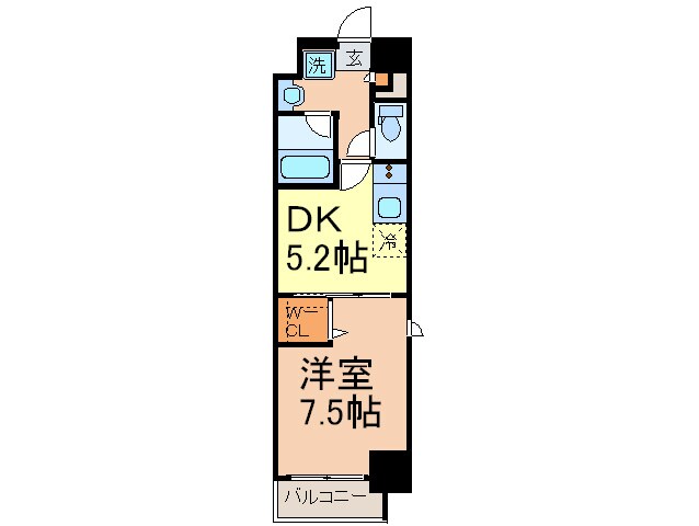 パティオエスペランサの物件間取画像