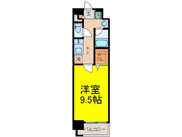 パティオエスペランサの物件間取画像