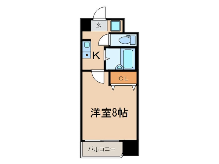 グランディール名駅の物件間取画像