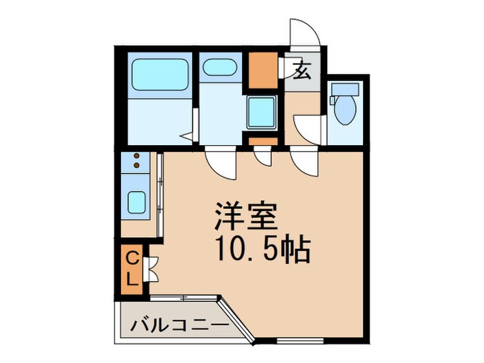 SPACE CUBE HONJINの物件間取画像