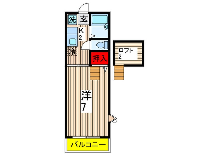 マロ－ネ南の物件間取画像