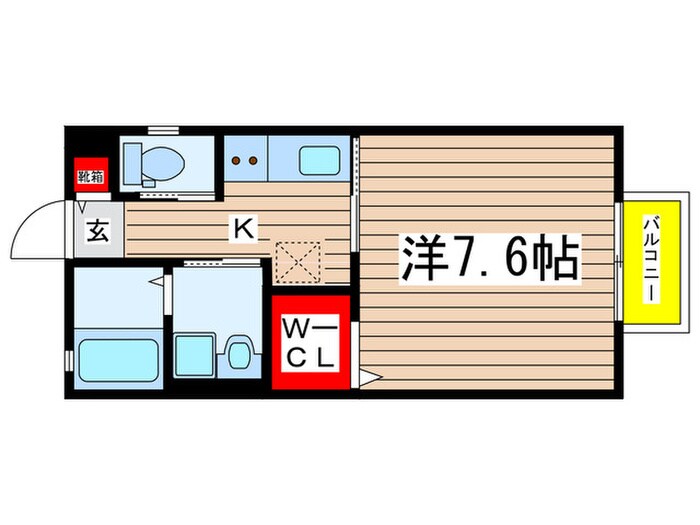 グリーンズ瑞穂Ｂ棟の物件間取画像