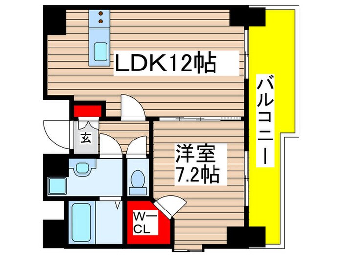 ランドルチェ大須の物件間取画像