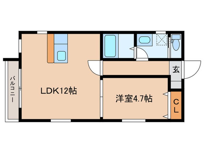 DEVELD金城の物件間取画像