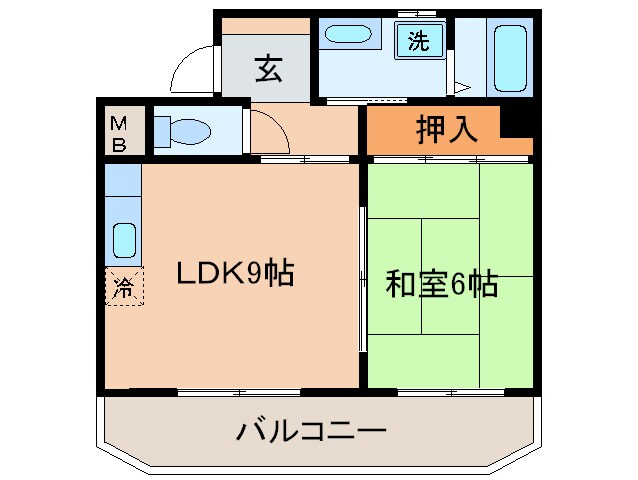 メゾン志賀の物件間取画像