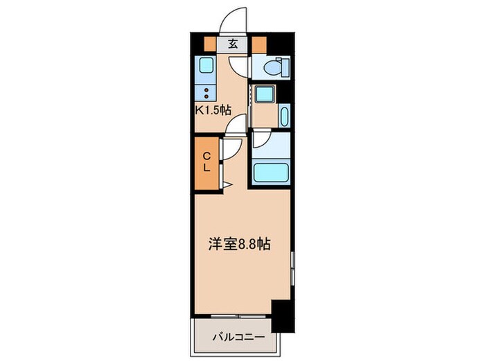 シティライフ泉の物件間取画像