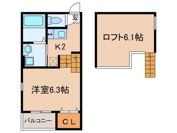 コンフォータブル本陣の物件間取画像