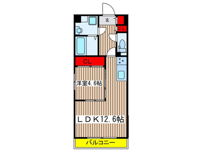 GRANDUKE松原cuoreの物件間取画像