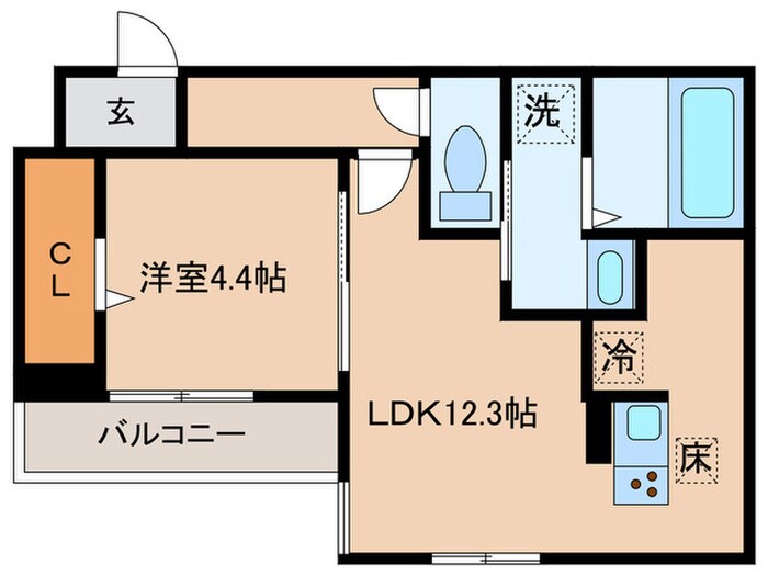 仮）Flegleyの物件間取画像
