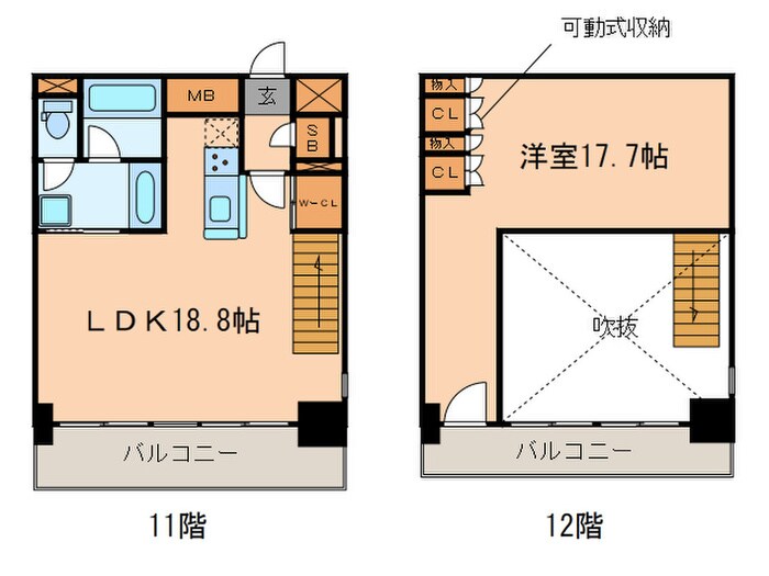 ＡＳレジデンス上前津の物件間取画像