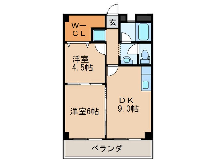 物件間取画像