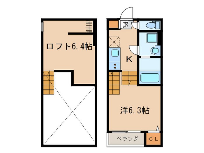 Grande鶴舞の物件間取画像