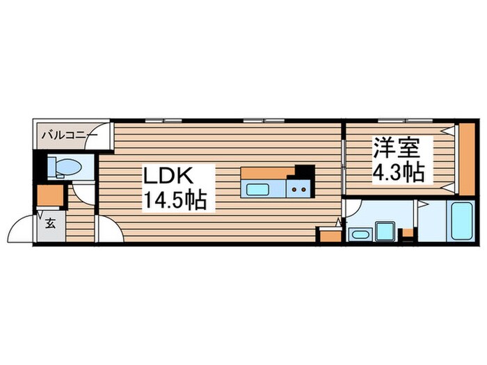 RUSCELLO笠寺の物件間取画像