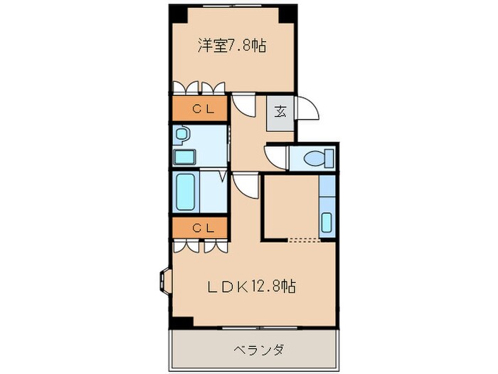 サンプレス市場木の物件間取画像
