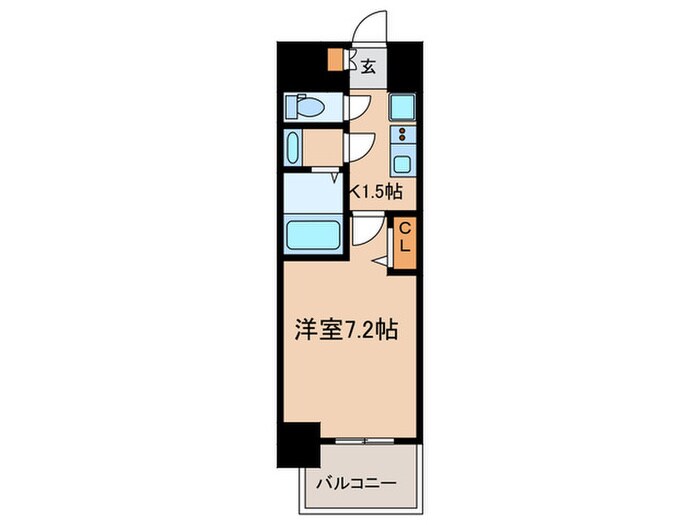 ﾌﾟﾚｻﾝｽ丸の内ｱﾃﾞﾙ(901)の物件間取画像