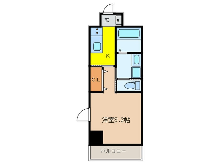 グランシャリオ波寄の物件間取画像