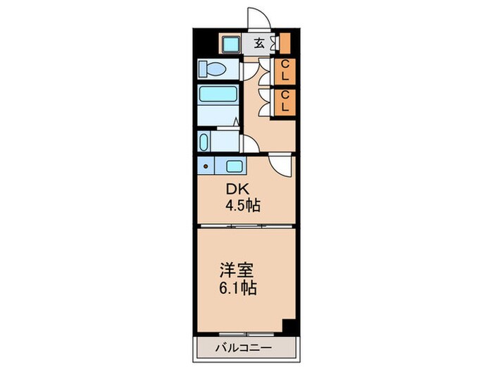 プランドールⅠの物件間取画像