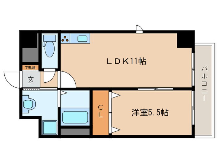 パークレジデンス名駅北の物件間取画像