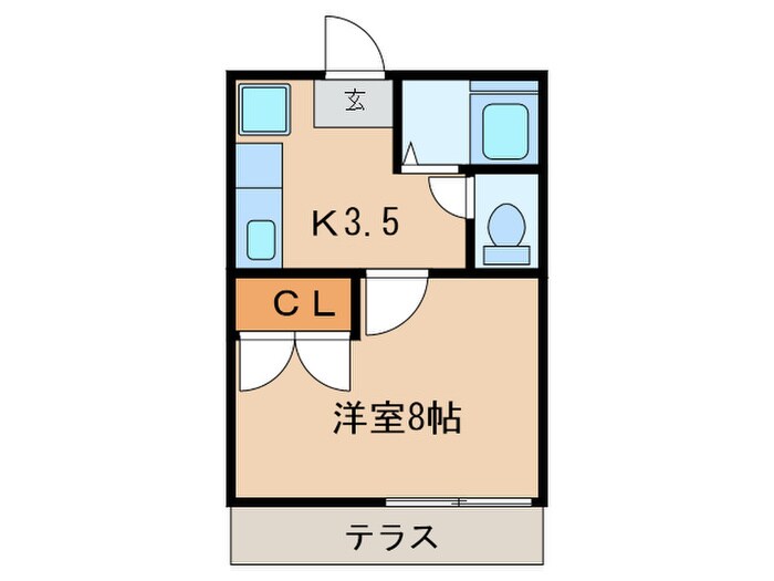 リバーサイド12　Ｂ棟の物件間取画像