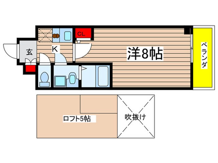 物件間取画像