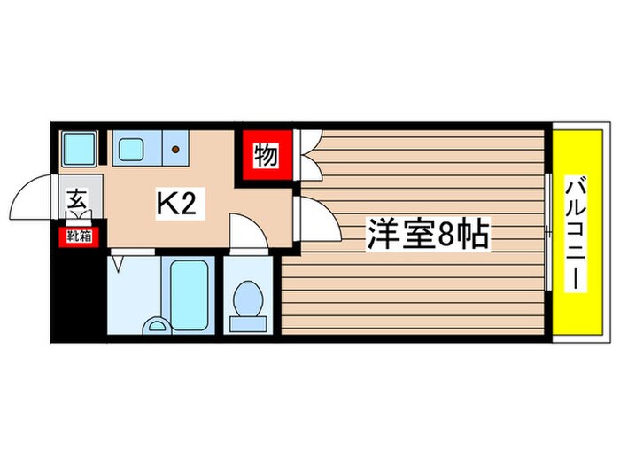 幸希ビルの物件間取画像