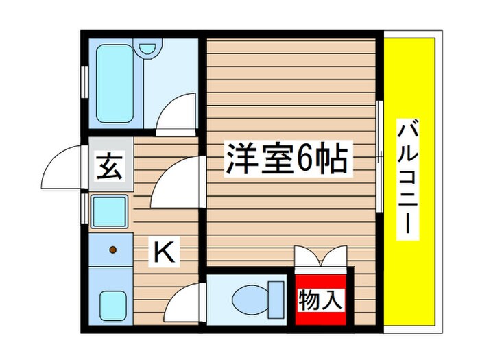 白羽根ヴィレッジの物件間取画像