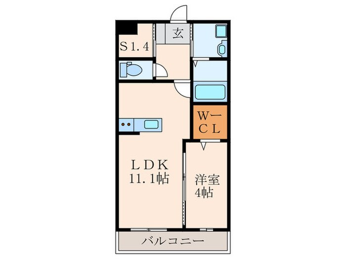 仮）シエラ八幡の物件間取画像