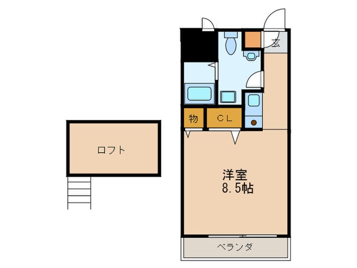 パ－クアベニュ－２２の物件間取画像