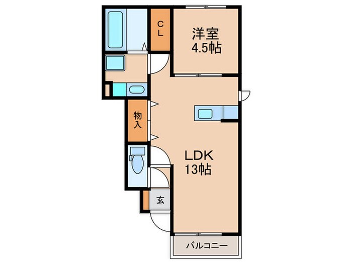 ジュネスアビタシオンの物件間取画像