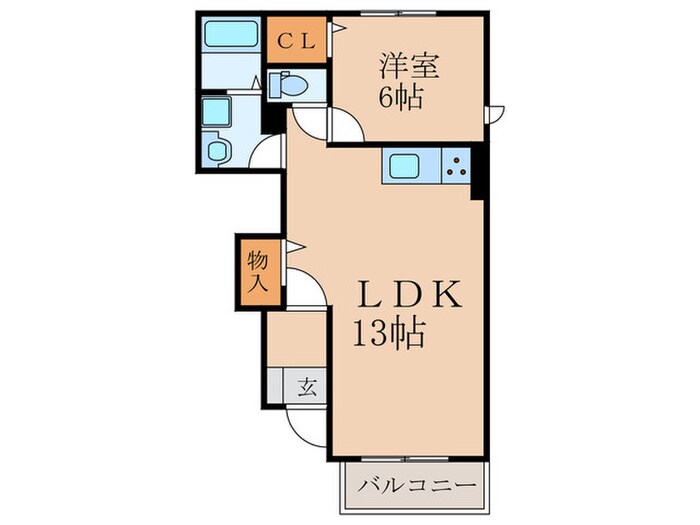 シャインＡの物件間取画像