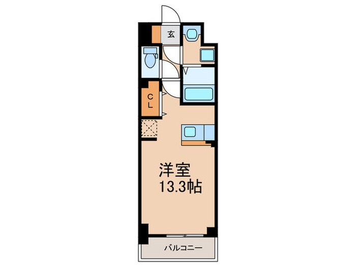 ＦＬレジデンス１の物件間取画像