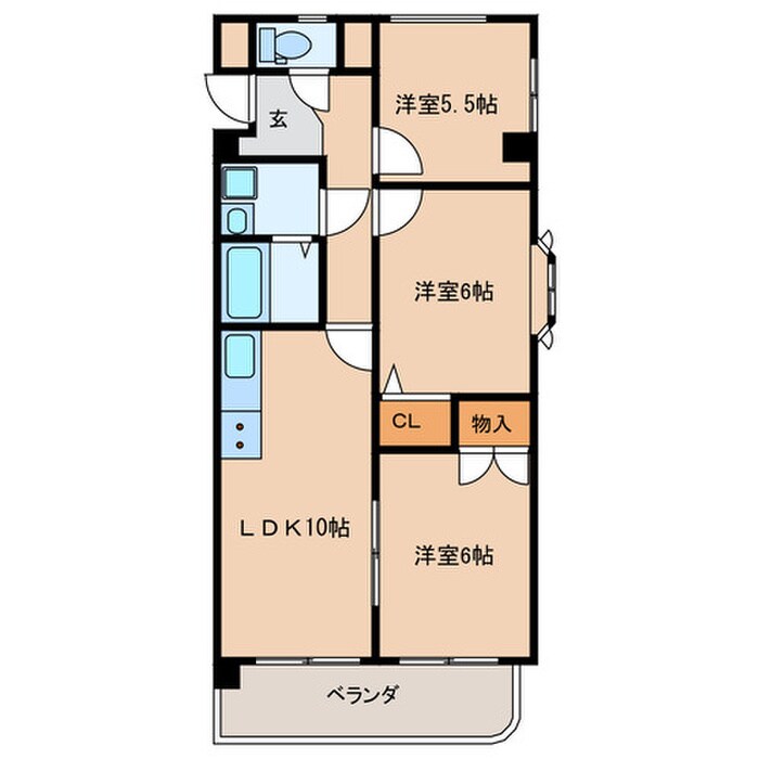 デア クエールの物件間取画像