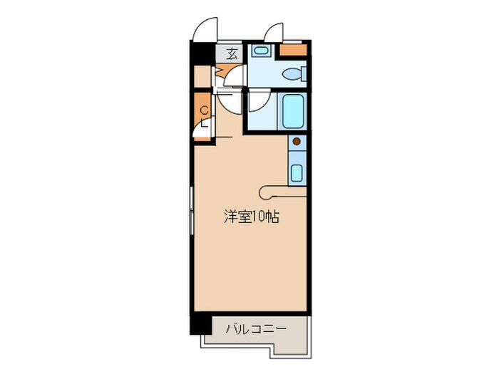 カーサ箱崎の物件間取画像