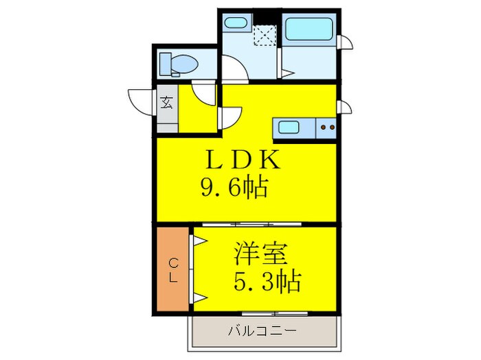 Ｃｌａｒｔｖｉｌｌａ博多南の物件間取画像