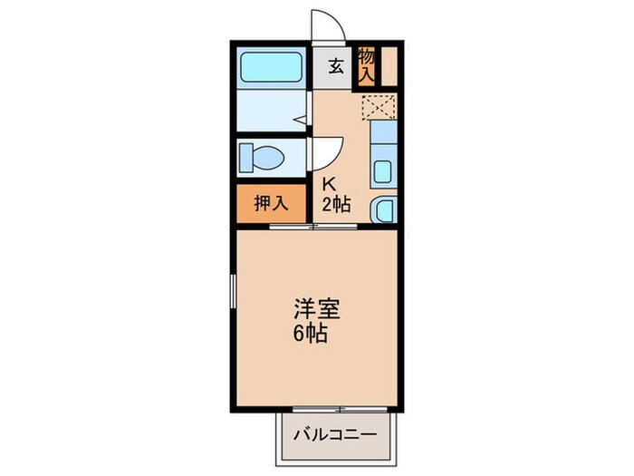 セリバテール東谷山Ｉの物件間取画像