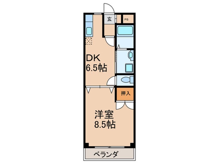物件間取画像