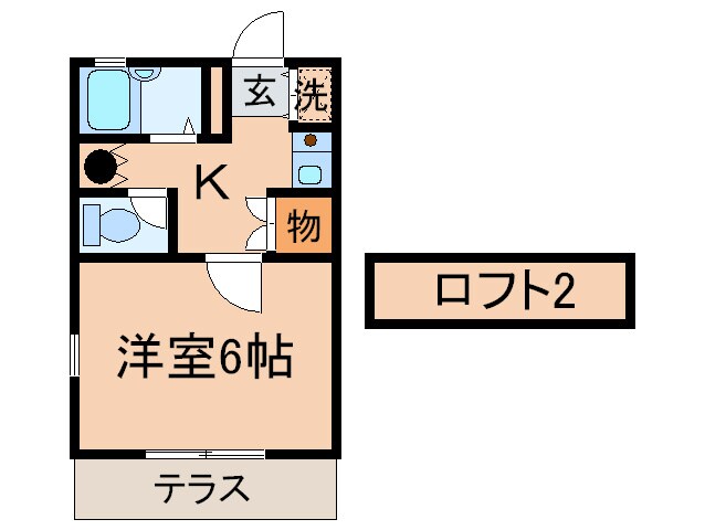 物件間取画像