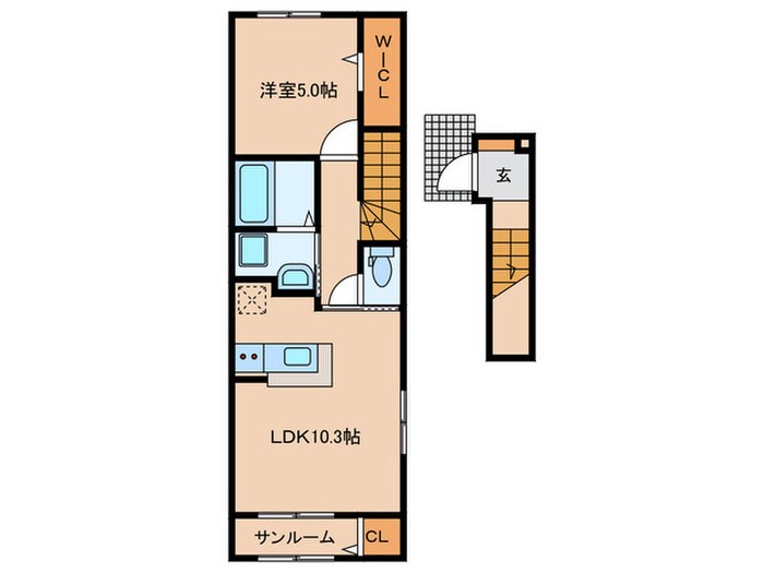 ラルゴカーサの物件間取画像