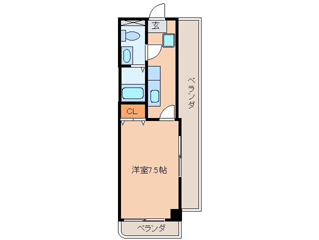 ロイヤルキャッスルの物件間取画像