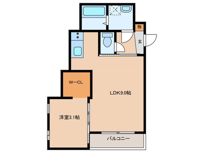 Cherim香住ヶ丘Ⅱの物件間取画像