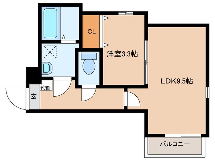 Cherim香住ヶ丘Ⅱの物件間取画像