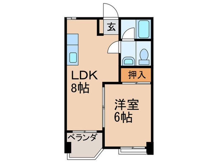 コ－ポワンセルフの物件間取画像