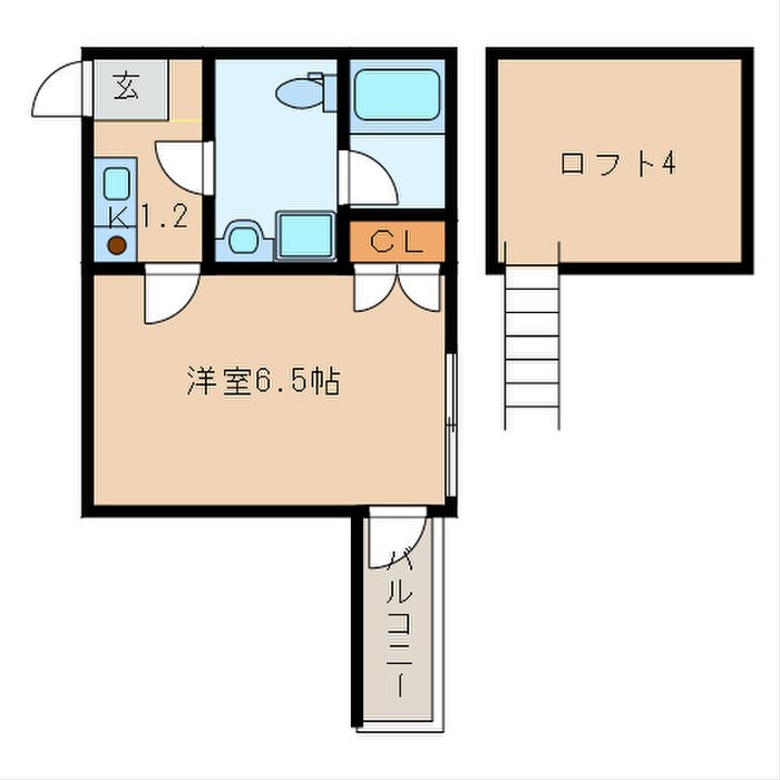 物件間取画像