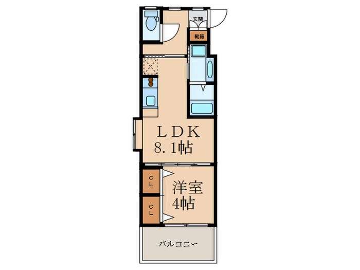 ニュ－サンリバ－１４番館の物件間取画像