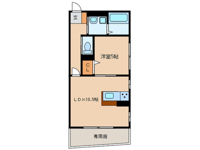 ベルグラースの物件間取画像