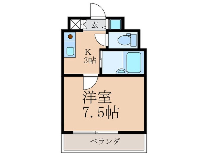 トーカンキャステール菅原の物件間取画像